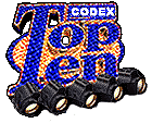 Codex Top Ten Logo